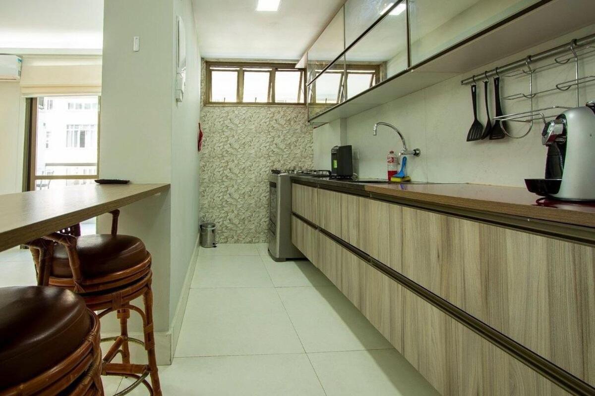 Flat Praia De Copacabana - Pe Na Areia Rio de Janeiro Buitenkant foto
