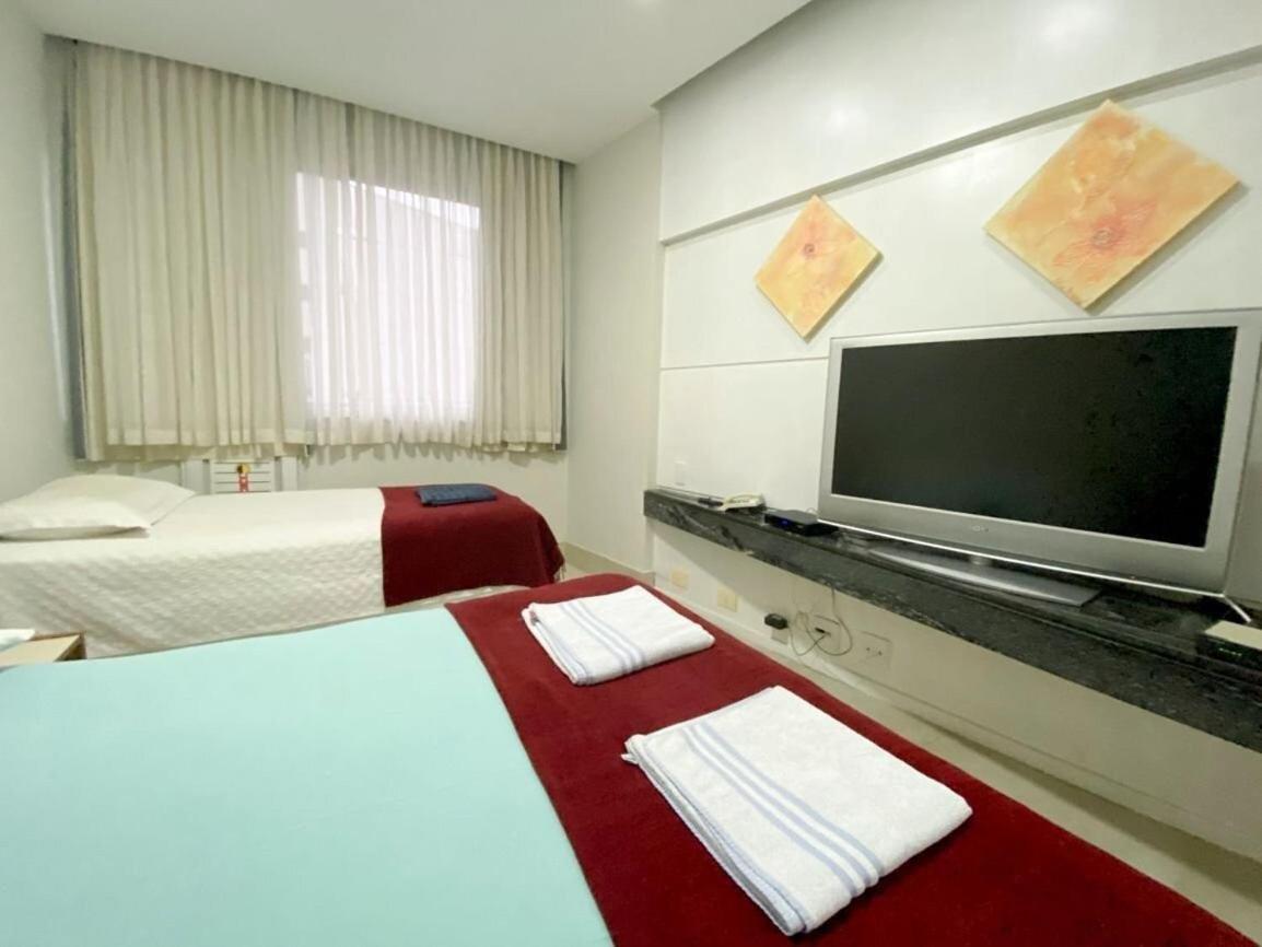 Flat Praia De Copacabana - Pe Na Areia Rio de Janeiro Buitenkant foto