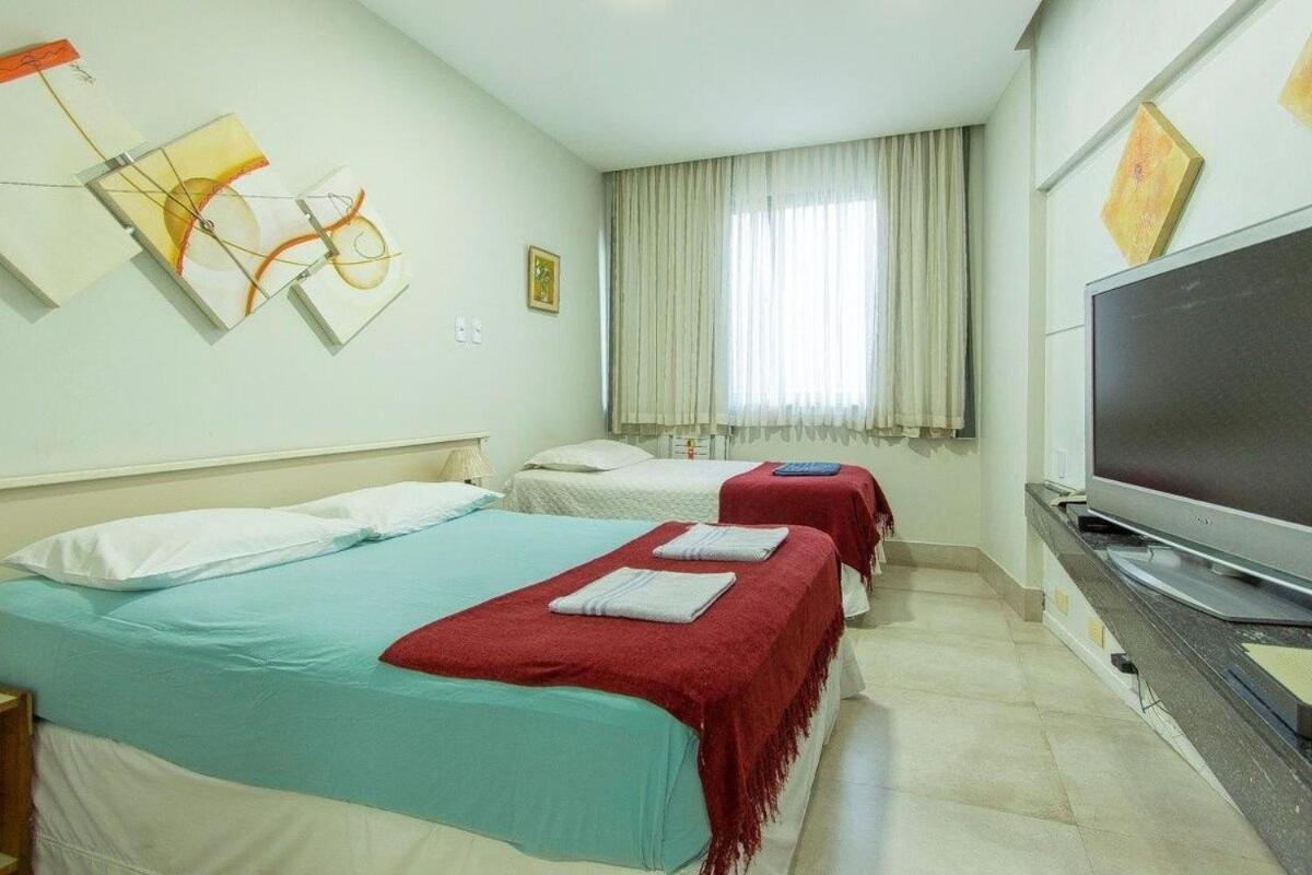 Flat Praia De Copacabana - Pe Na Areia Rio de Janeiro Buitenkant foto