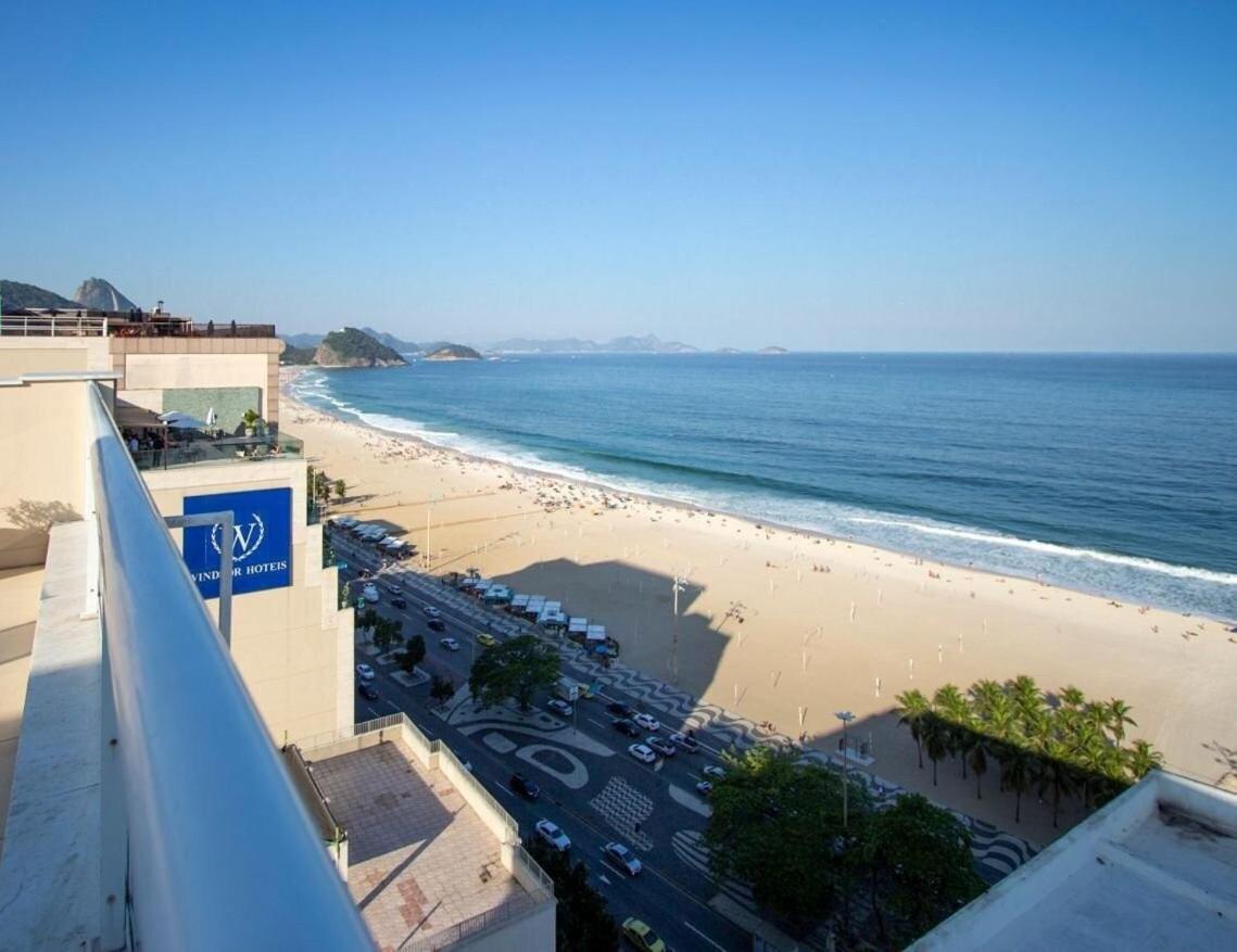 Flat Praia De Copacabana - Pe Na Areia Rio de Janeiro Buitenkant foto