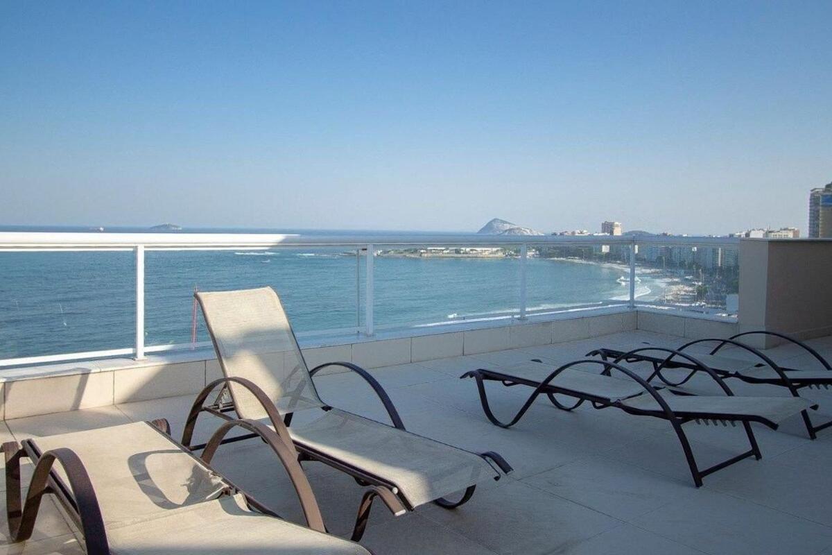 Flat Praia De Copacabana - Pe Na Areia Rio de Janeiro Buitenkant foto