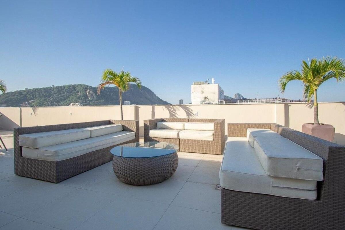 Flat Praia De Copacabana - Pe Na Areia Rio de Janeiro Buitenkant foto